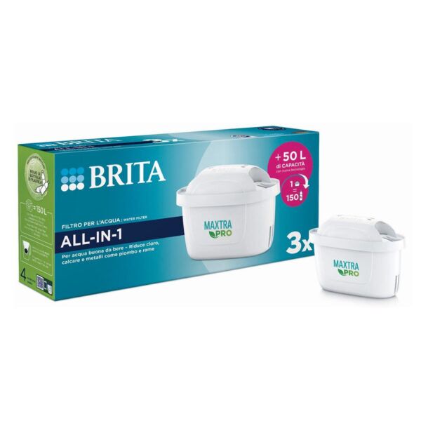 BRITA MAXTRA PRO 3TMX ΑΝΤΑΛΛΑΚΤΙΚΑ ΦΙΛΤΡΑ ΝΕΡΟΥ ΚΑΝΑΤΑΣ